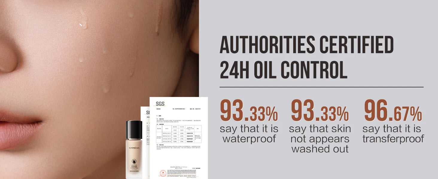 CARSLAN Matte Liquid Foundation