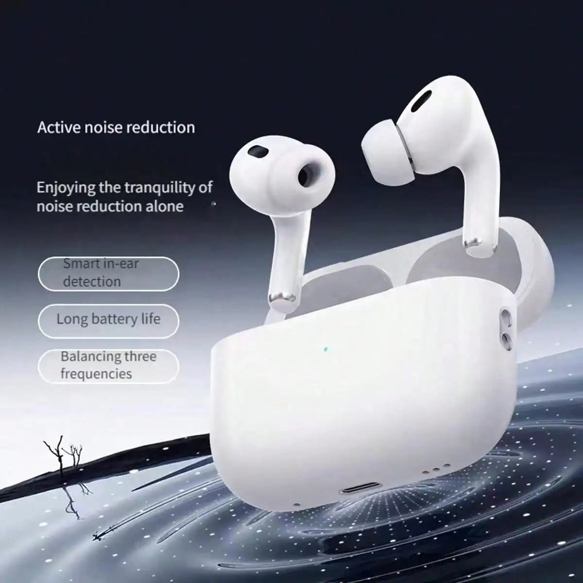 Airs Pro Wireless Bluetooth Earbuds – HiFi Sound & Noise-Canceling