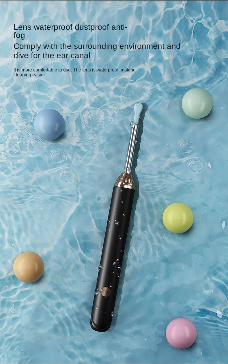 Smart Visual Ear Cleaner – WiFi Otoscope with USB-C Charging