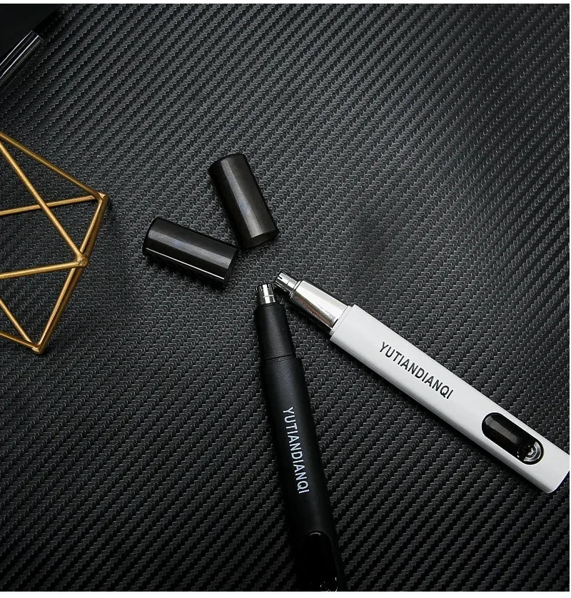 2-in-1 Electric Ear & Nose Hair Trimmer – Portable, Painless, Rechargeable