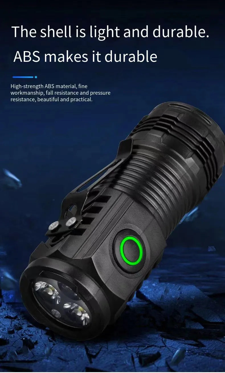 Strong LED Light Portable Outdoor Torch