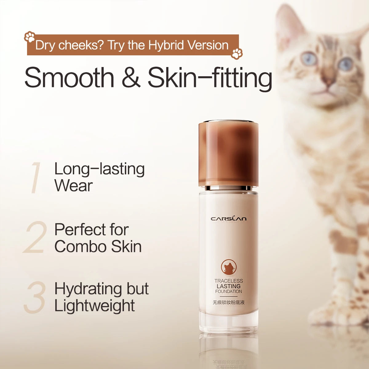 CARSLAN Matte Liquid Foundation