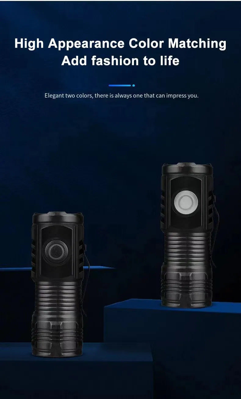 Strong LED Light Portable Outdoor Torch