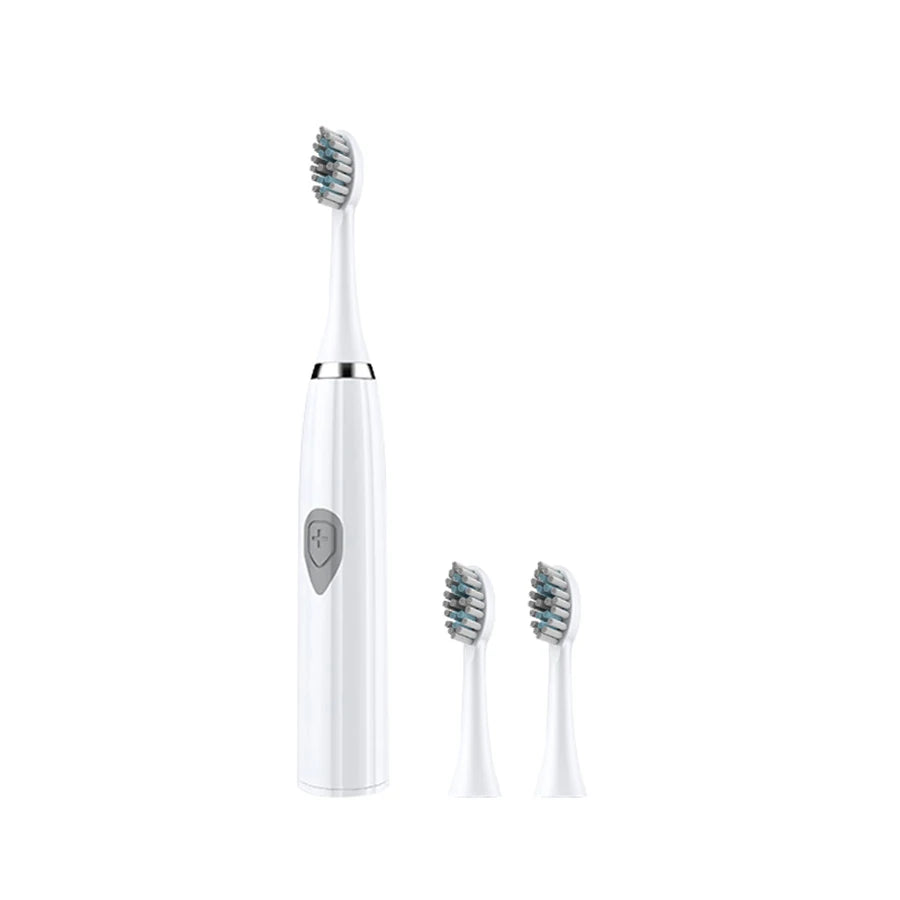 Electric Toothbrush for Adults – Soft DuPont Bristles, Waterproof & Portable