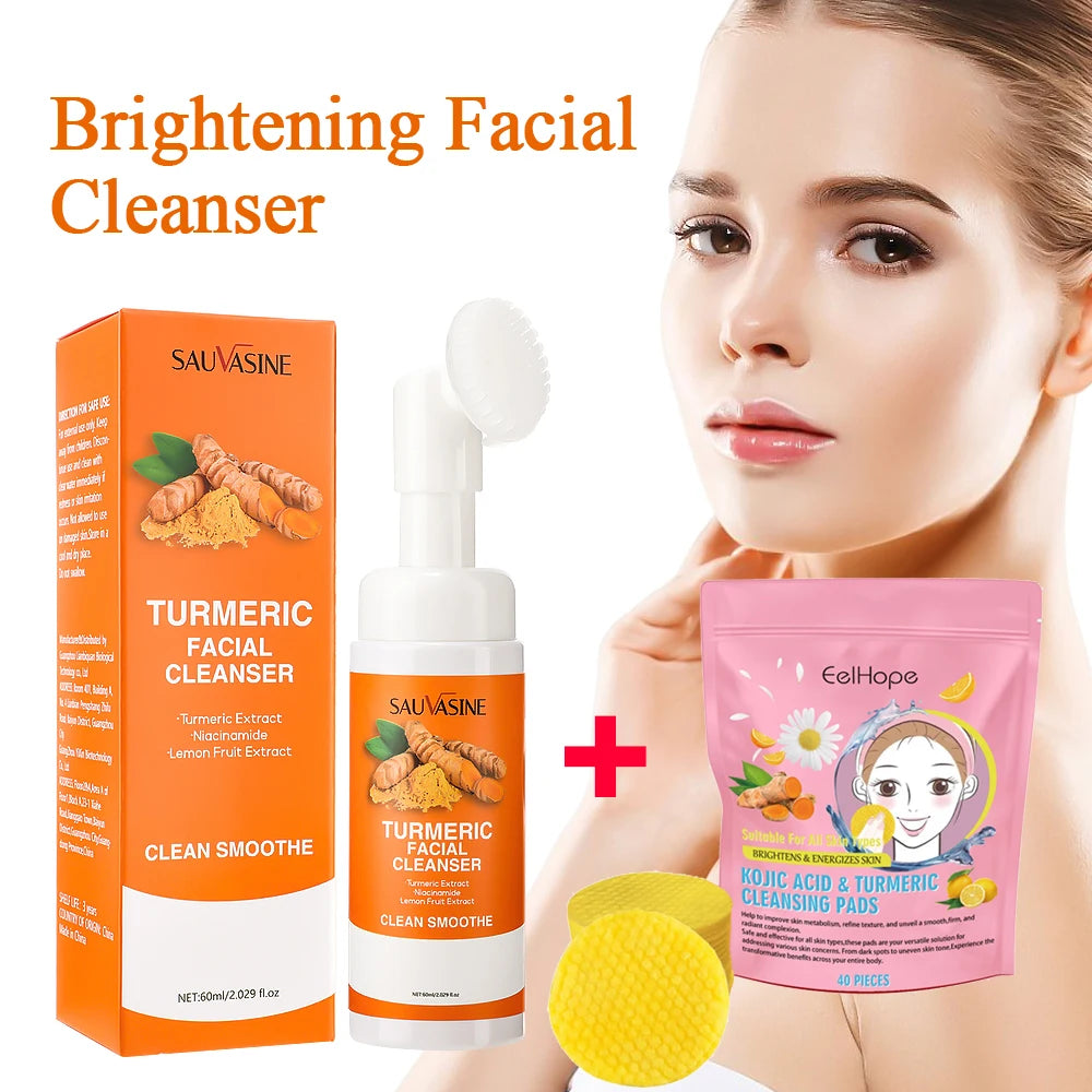 Turmeric Brightening Cleanser Pads