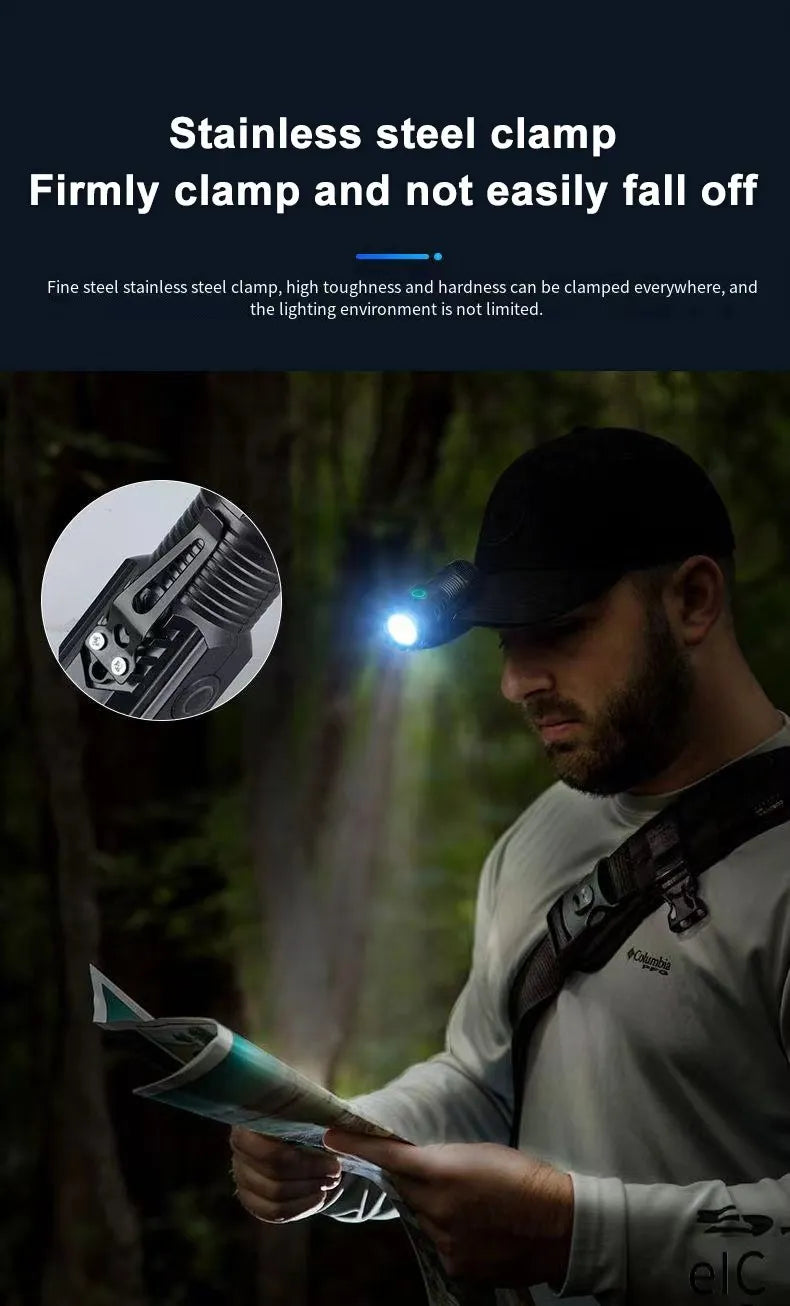 Strong LED Light Portable Outdoor Torch