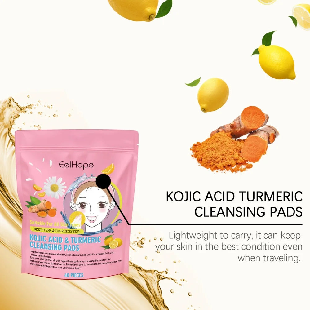 Turmeric Brightening Cleanser Pads
