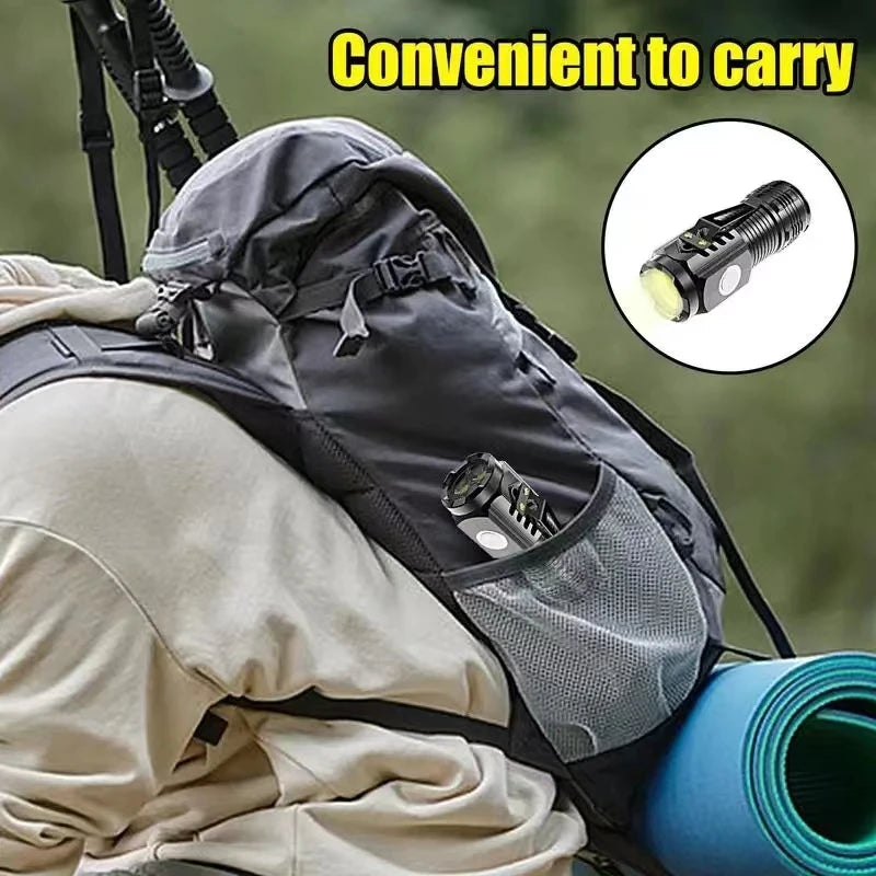 Strong LED Light Portable Outdoor Torch