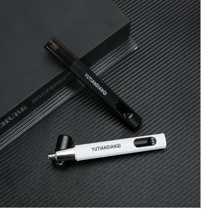 2-in-1 Electric Ear & Nose Hair Trimmer – Portable, Painless, Rechargeable