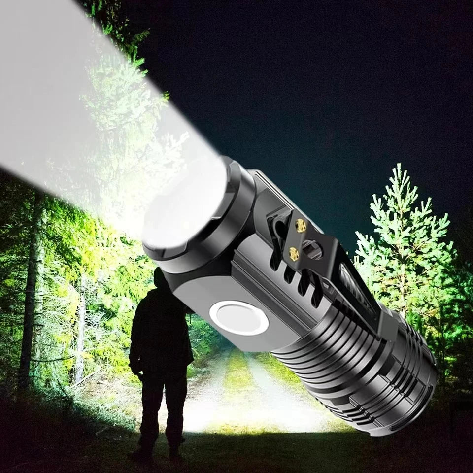 Strong LED Light Portable Outdoor Torch