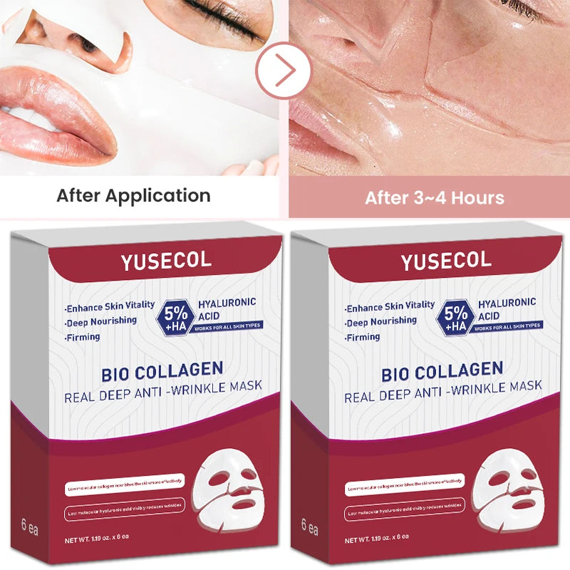 Bio-Collagen Hydrating Mask (6pcs)