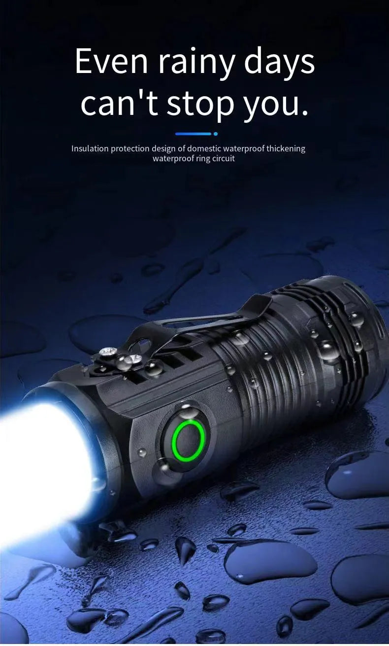 Strong LED Light Portable Outdoor Torch