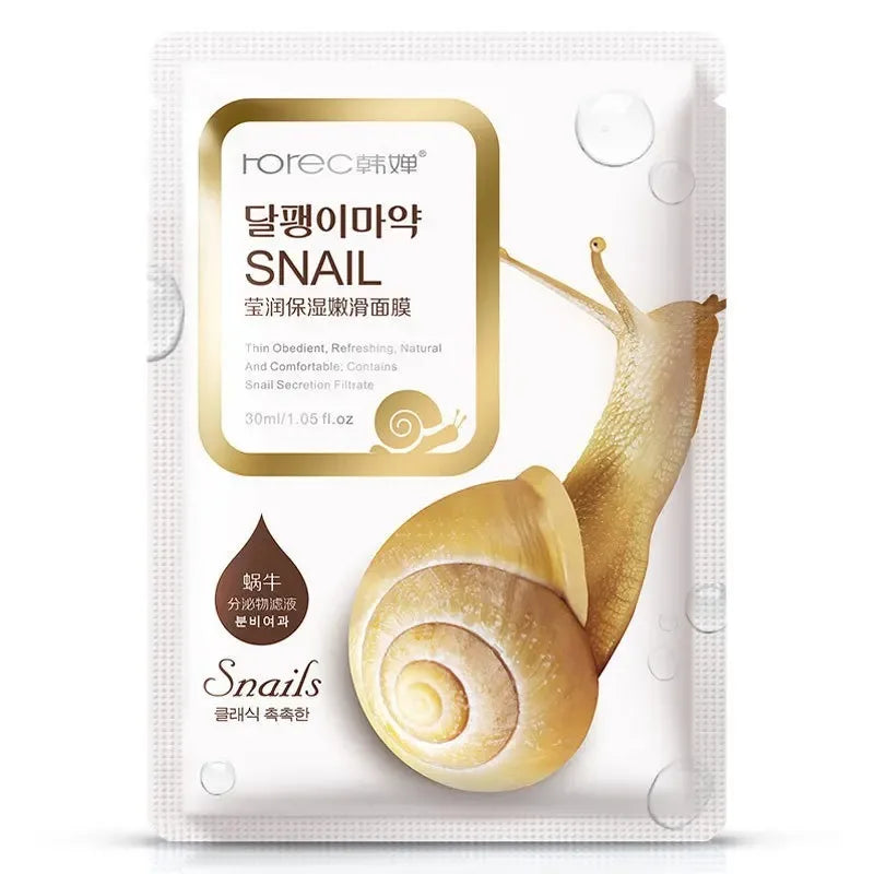 Snail Moisture Face Mask (10pcs)