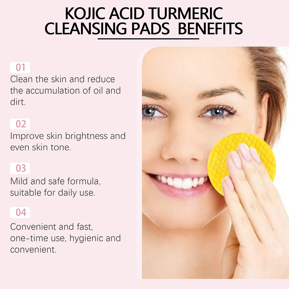 Turmeric Brightening Cleanser Pads