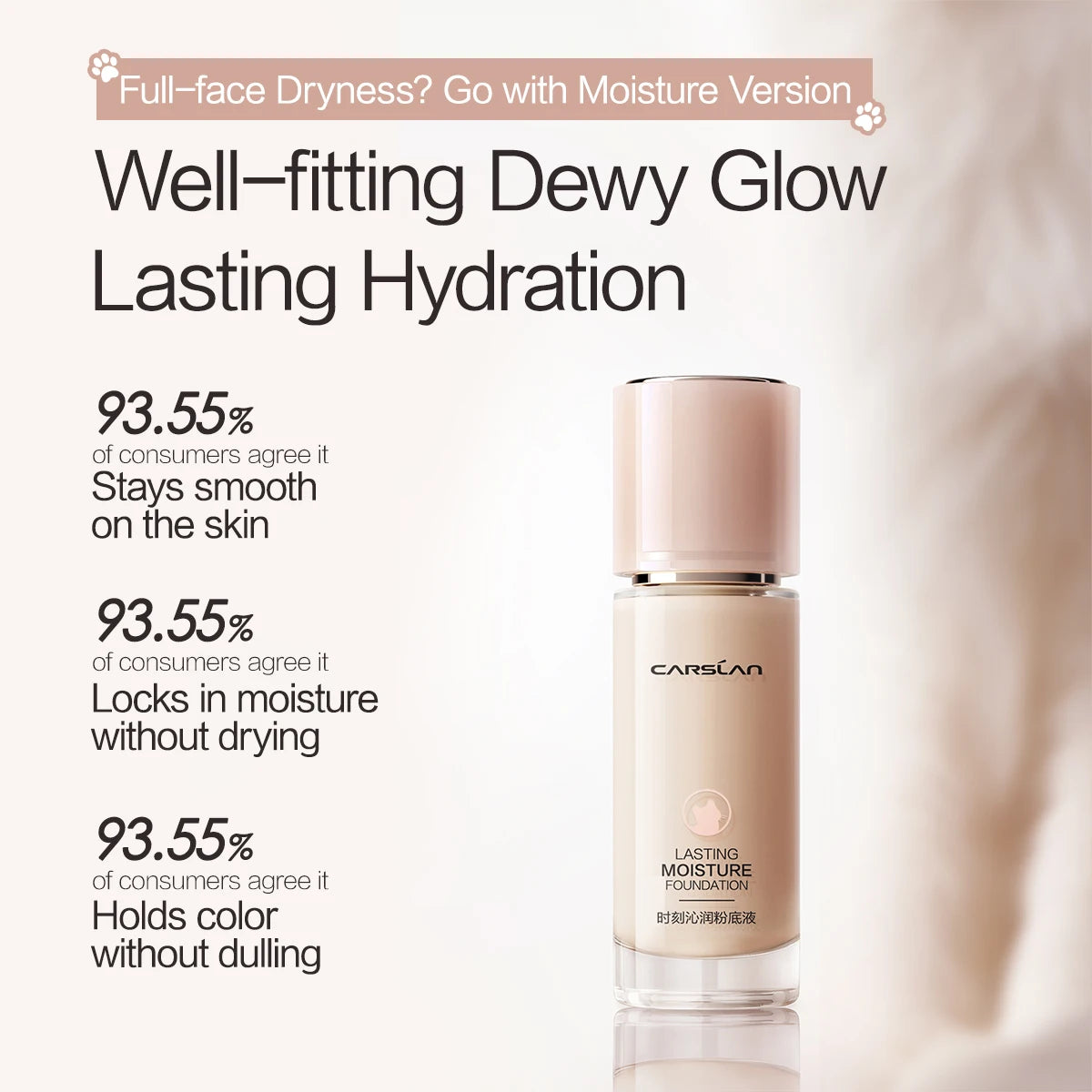 CARSLAN Matte Liquid Foundation
