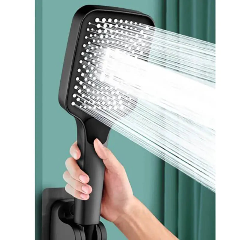 Adjustable 3-Mode Shower Head – High Pressure Rainfall & Water Saving