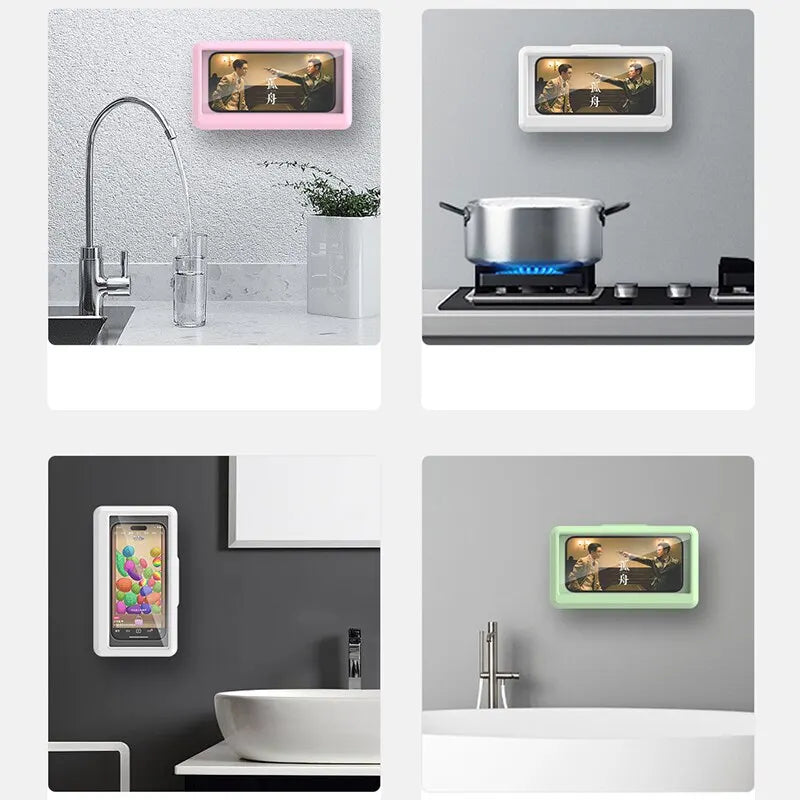 Shower-Proof Phone Stand & Case