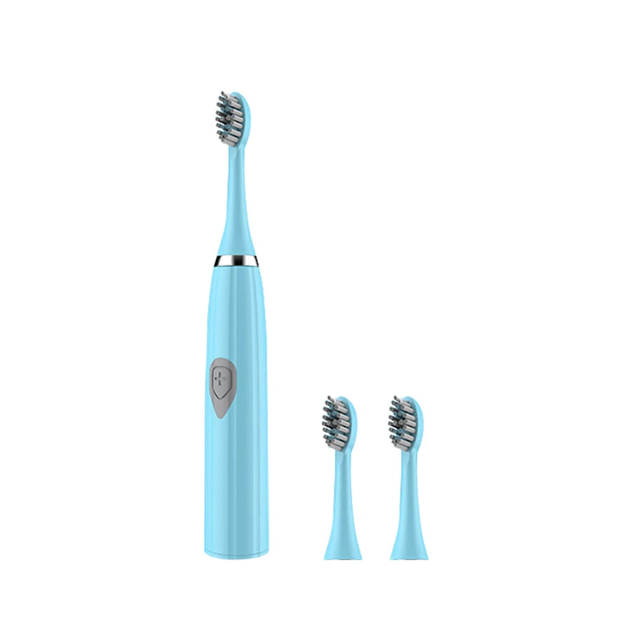 Electric Toothbrush for Adults – Soft DuPont Bristles, Waterproof & Portable
