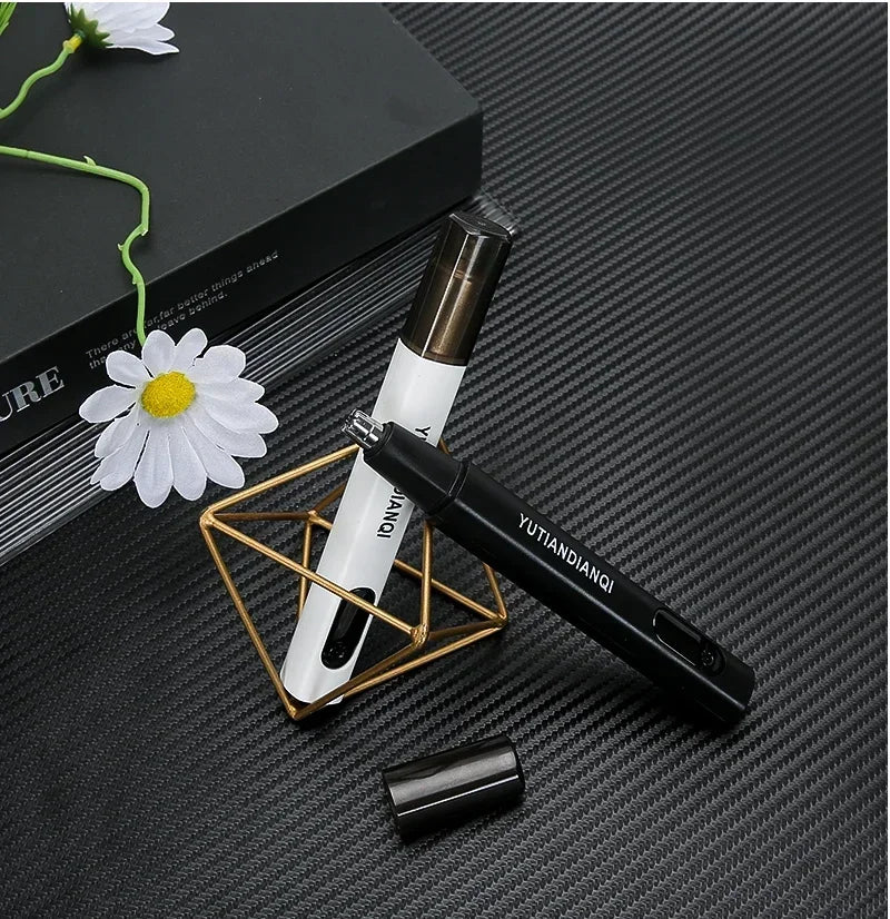 2-in-1 Electric Ear & Nose Hair Trimmer – Portable, Painless, Rechargeable
